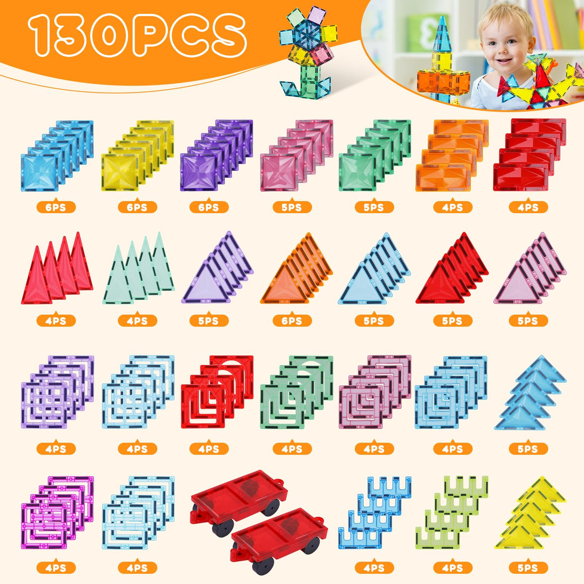 Paaxido rounded edges ensure kid-friendly handling and safe play sessions.