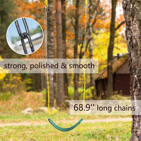 PACEARTH steel locking buckles provide secure chain connections