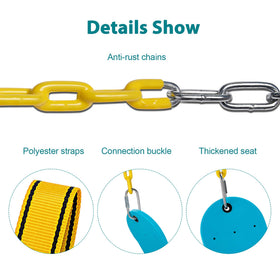 PACEARTH non-slip seat design improves safety during outdoor use.
