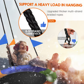 PACEARTH padded foam frame provides soft protection during swings