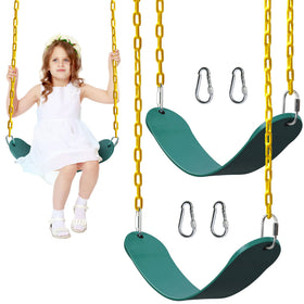 PACEARTH swing seat in soft EVA material for comfortable outdoor seating