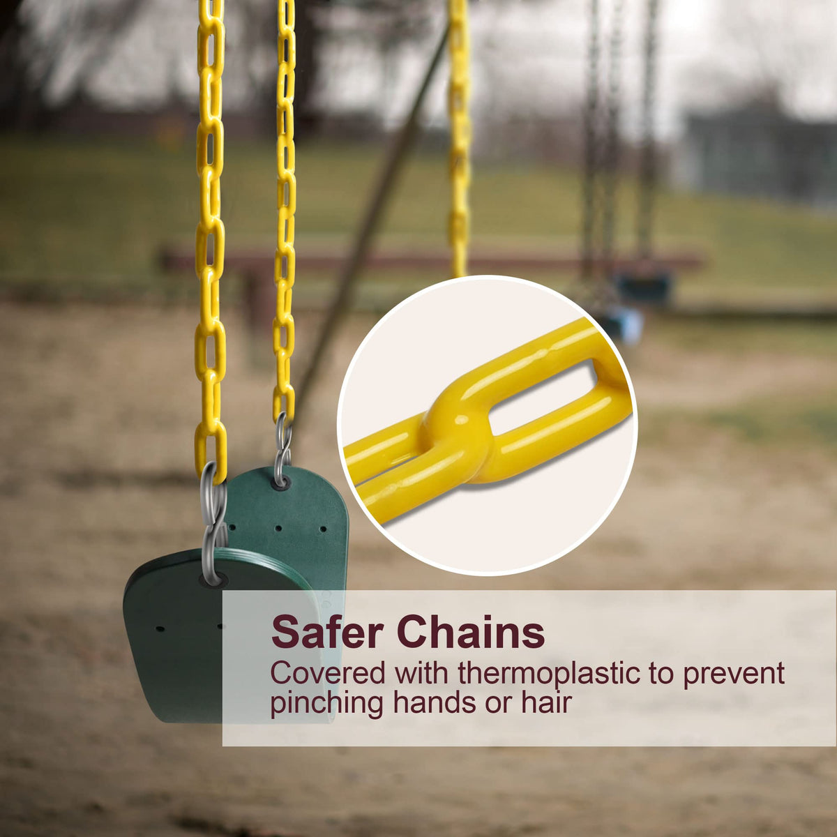 PACEARTH tree hanging straps ensure adjustable, quick installation for kids and adults.