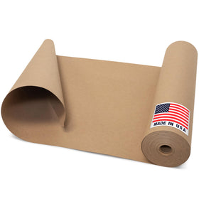 Paclord floor protection paper roll, 18-inch width for job-site coverage and protection.