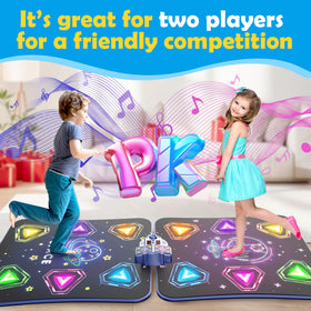 Pafolo Dance Mats five game modes for varied activities.
