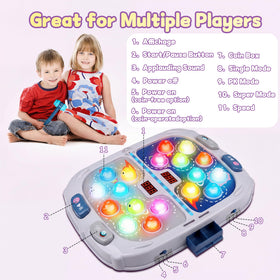Pafolo Whack Game Mole uses soft rubber tips for safe, energetic play.
