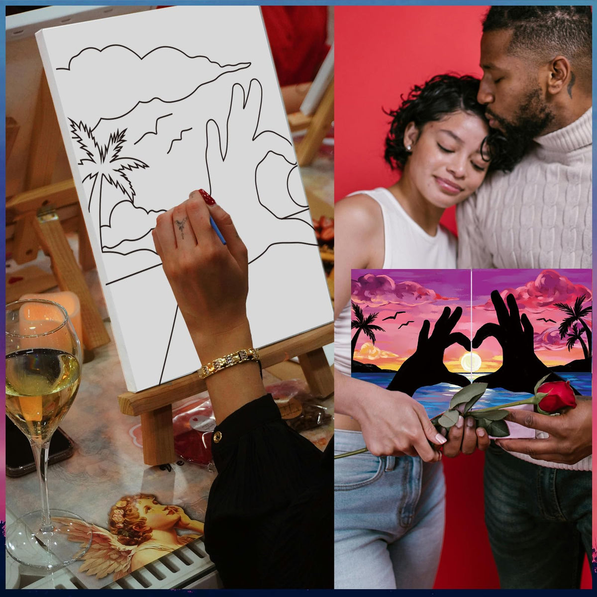 PAILIM 100 simulated rose petals to set romantic mood.