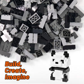 Pairez Toys building bricks side view demonstrating durability and compatibility.