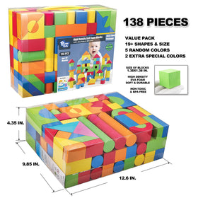 Pairez Toys color variety supports color recognition during early learning play