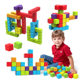 Pairez Toys magnetic blocks in 165-inch cubes for safe toddler play