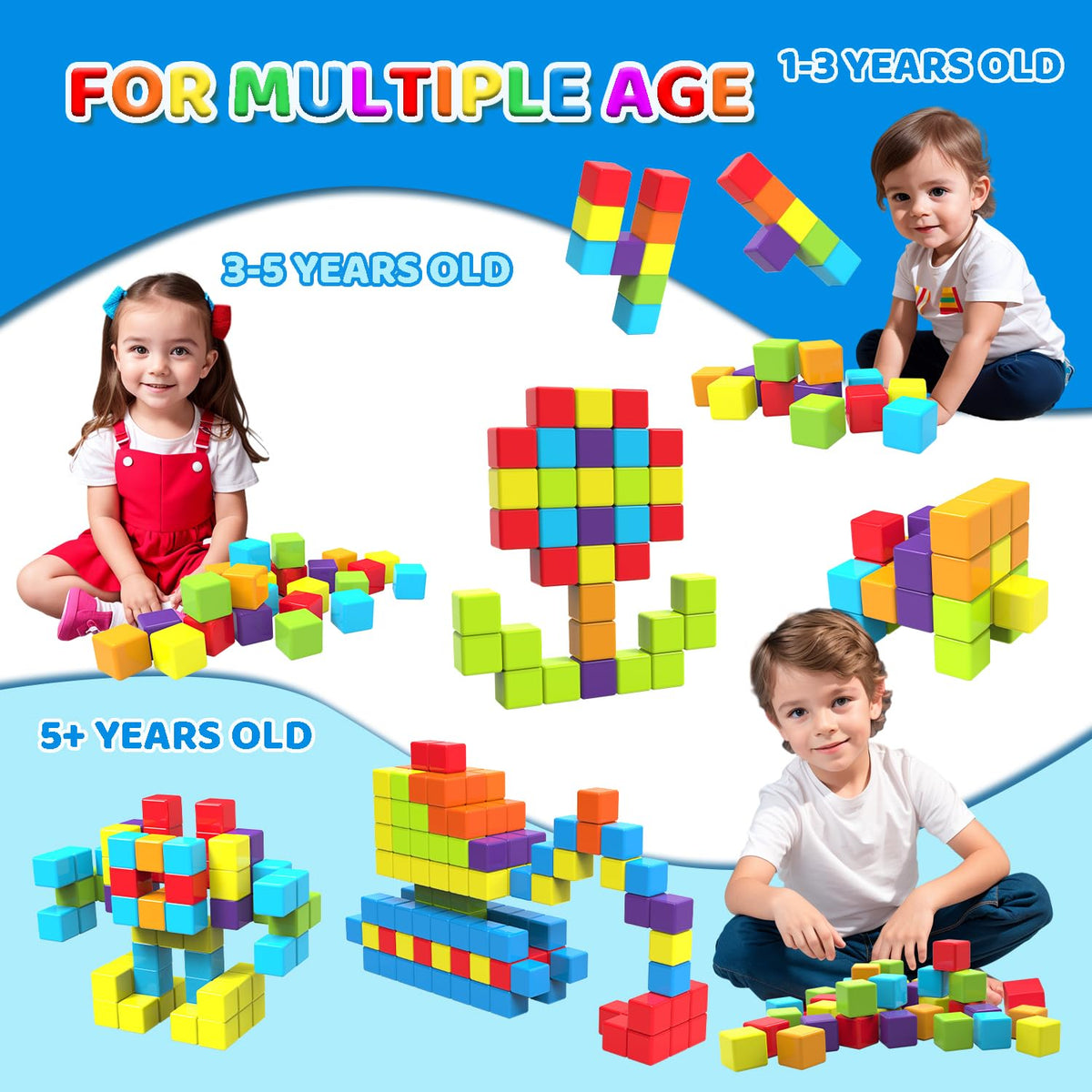 Pairez Toys blocks with rounded edges for safe handling