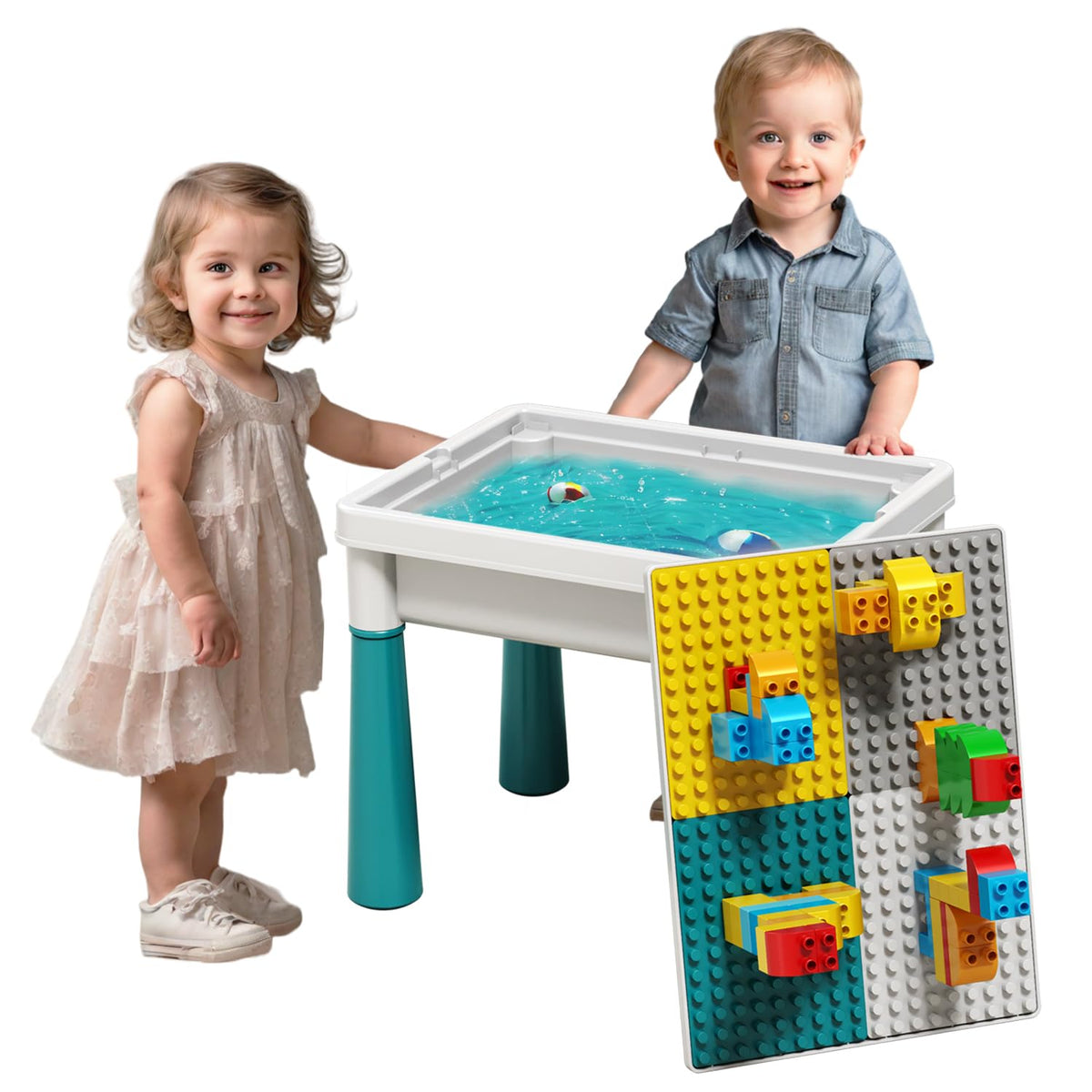 Pairez Toys small activity table with flat top for drawing and snacks