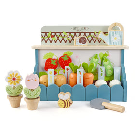 PairPear Montessori vegetable tiles arranged for matching play and early cognitive skills.