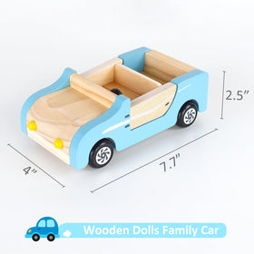 PairPear wooden family car gift box presentation ideal for gifting.
