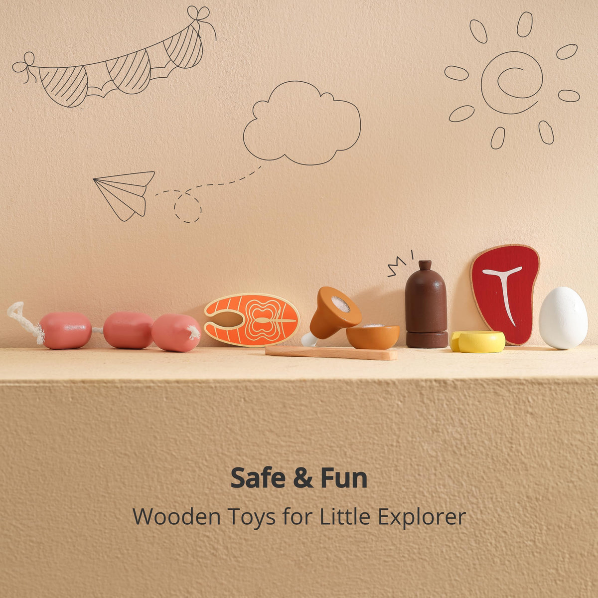 PairPear butter stick toy adds realistic slicing for educational play