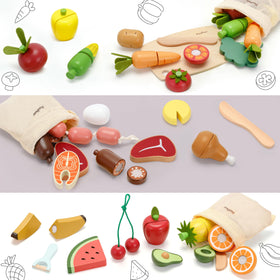 PairPear chicken cutting toy boosts kitchen role-play for kids
