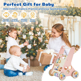 Paisure CPC-certified wooden walker with smooth finish for safe exploration