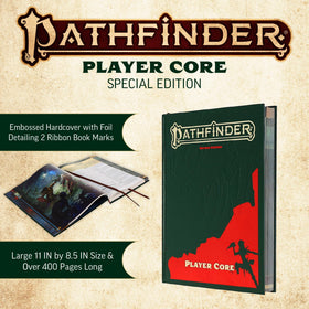 Paizo Pathfinder Core Special Edition faux leather binding offers a tactile, premium feel