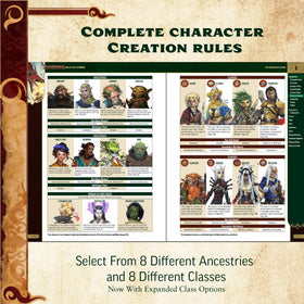 Paizo Pathfinder Core Special Edition interior layout clarifies rules sections for quick reference