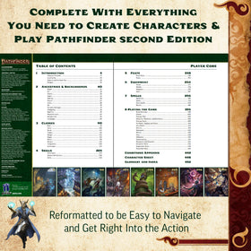 Paizo Pathfinder Core Special Edition metallic debossed cover elevates shelf presence and collectability