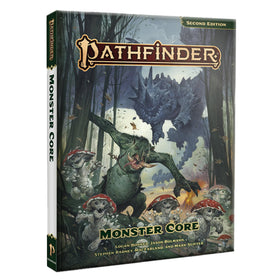 Paizo Pathfinder Monster Core cover featuring the vast bestiary for table adventures.