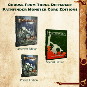Paizo Pathfinder Monster Core creature catalog enables diverse encounters.