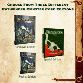 Paizo Pathfinder Monster Core Pocket Edition creature art enhances table atmosphere