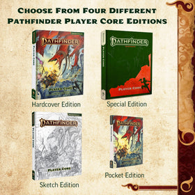 Paizo Pathfinder Pocket Edition provides full content at an affordable softcover option.