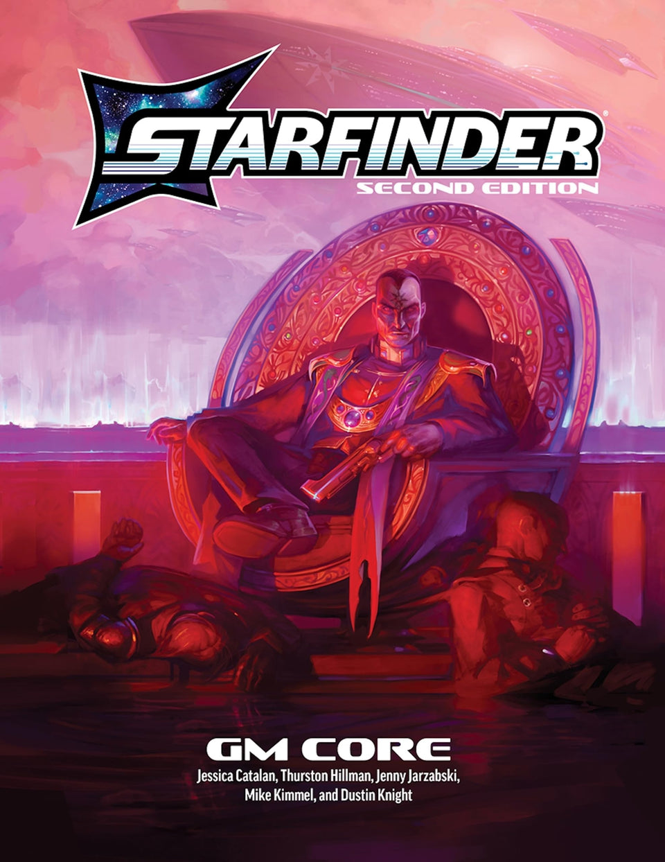 Paizo Starfinder GM Core Pocket Edition cover showing portable GM rules for on-the-go campaigns.