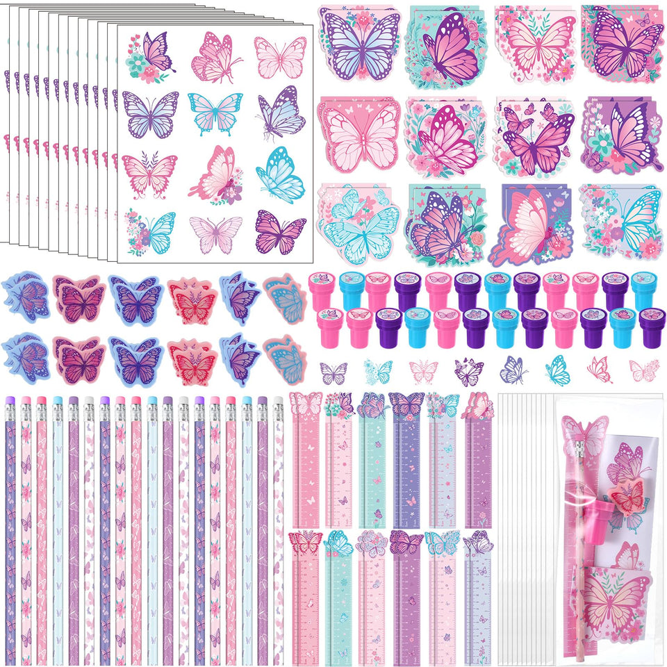 Pajean butterfly pencil: colorful writing tool ideal for party favors and classroom activities