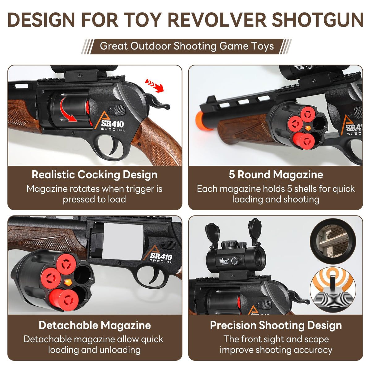 Pakimio revolver magazine loading feature speeds up reloads