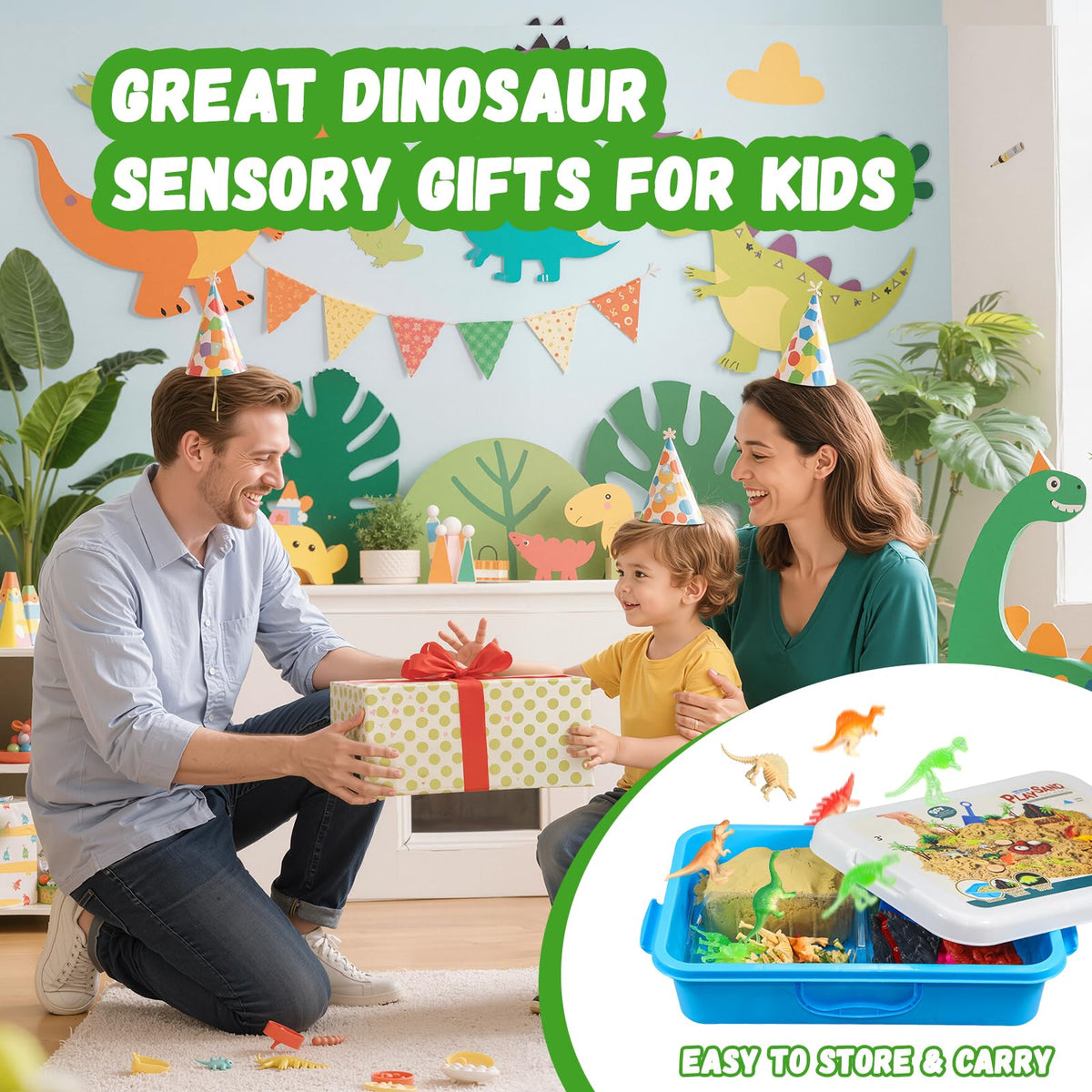 Pakimio scenic elements with volcano and trees for pretend play