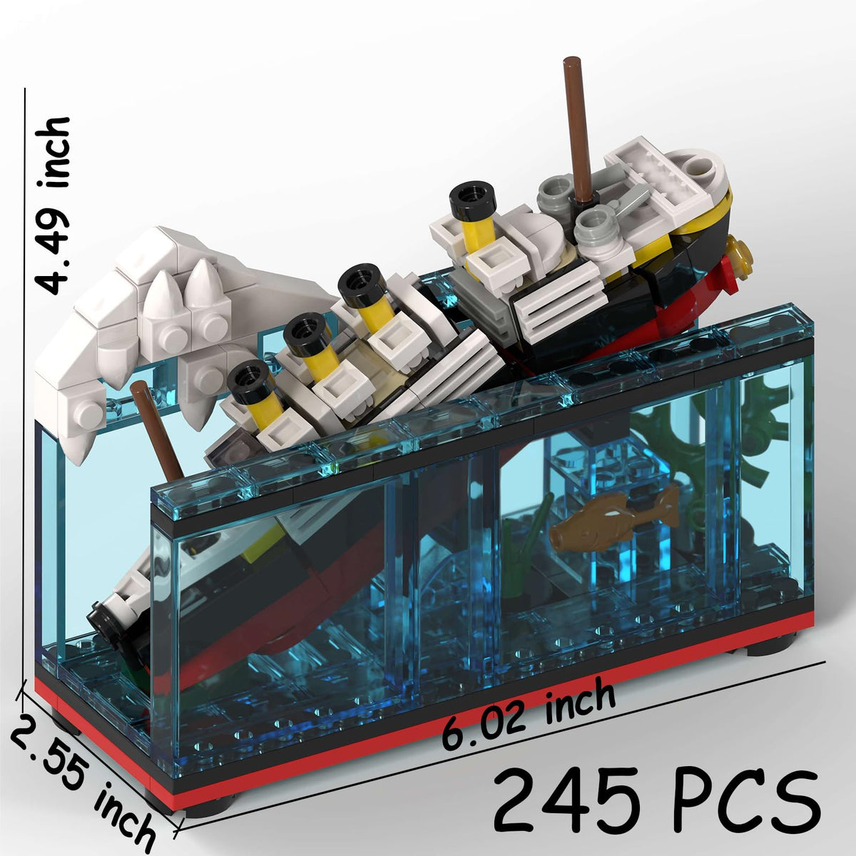 Pakmotii Titanic model ship kit ideal for DIY enthusiasts
