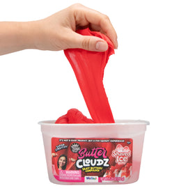 Paladone Butter Cloudz 2-pack blue blueberry tub, scented and squishy for varied play.