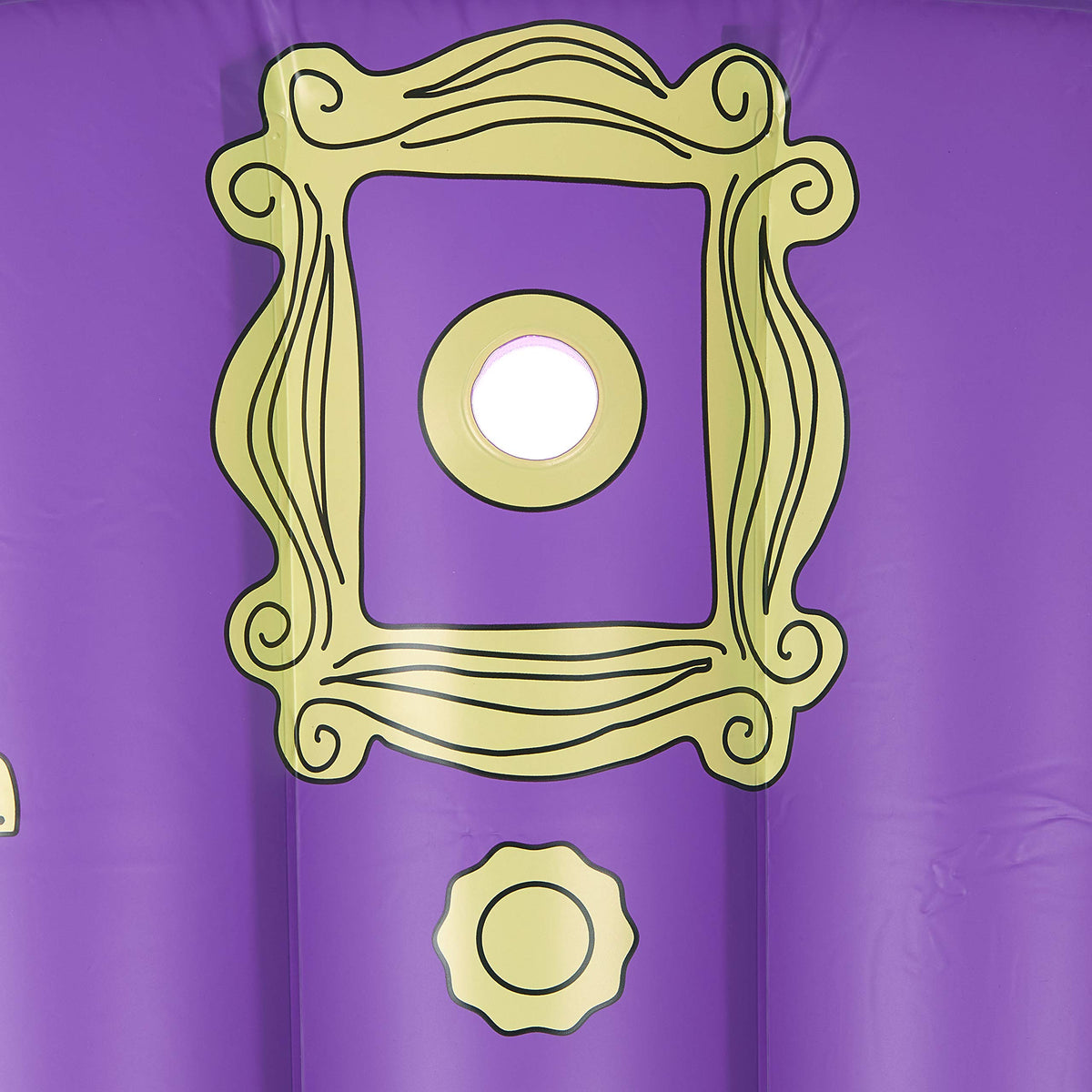 Paladone Friends door pool float creates eye-catching conversations at the pool.