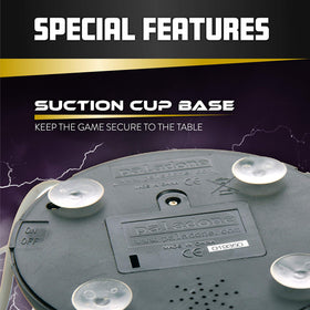 Paladone Lightning Reaction Reloaded suspenseful music heightens party anticipation.