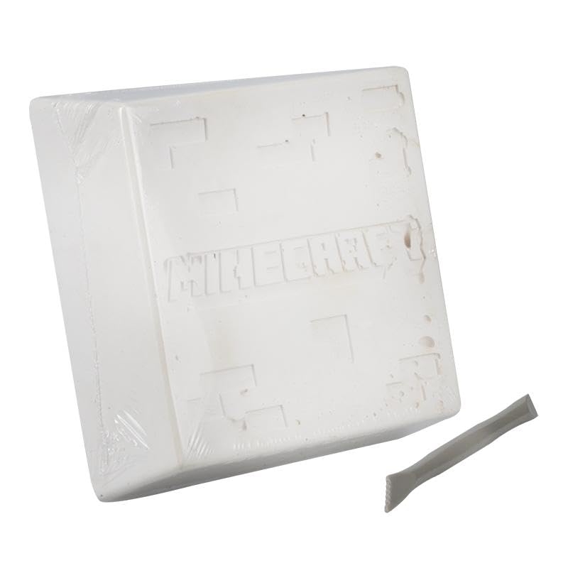 Paladone Minecraft Excavation Kit includes digging tool and plaster block for immersive play