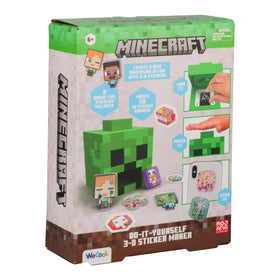 Paladone WeCool Minecraft Creeper sticker maker front view for creative sticker projects.