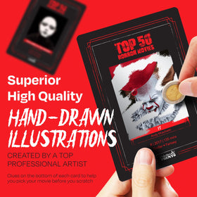 Palettes and Prints horror merch for movie night decor and conversation.