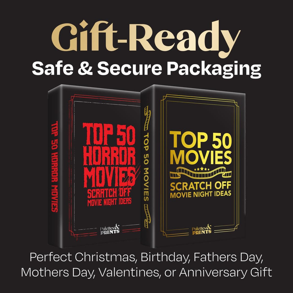 Palettes and Prints premium materials ensure durable, repeatable scratch-offs.