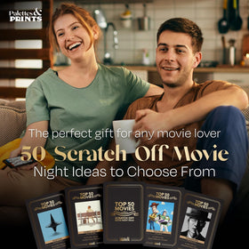 Palettes and Prints scratch-off card artwork highlights iconic scenes and adds collectible flair
