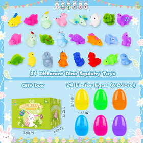 PaLeyFer dinosaur mochi toys inside eggs offering 12 styles