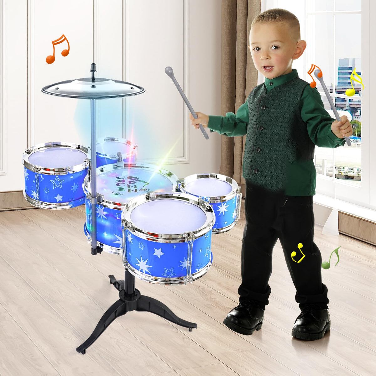 PaLeyFer portable design makes travel-friendly practice easy for families.