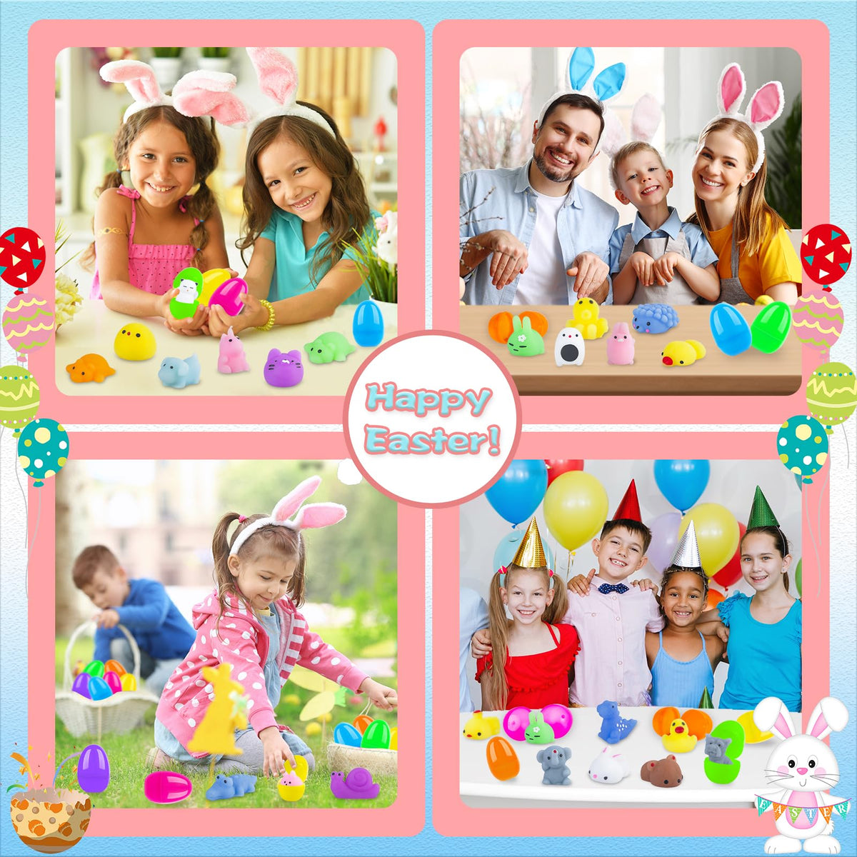 PaLeyFer lightweight Easter toys are easy to share and gift.