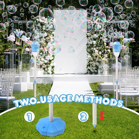 Palksky bubble machine provides DIY bubble solution guidance for quick setup.
