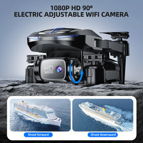 Pallton drone foldable design with carrying case for portability