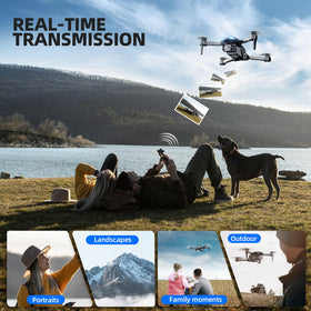Pallton Drone one-key takeoff makes starting flights effortless.