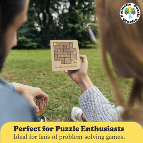 Palmetto Puzzle Works classroom scene with students solving together