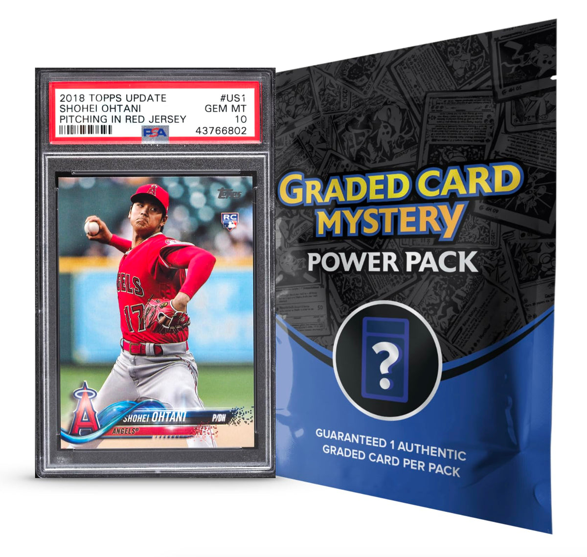 Palos Designs Zoo Packs card pack featuring a PSA-graded card and a pack for collectors seeking high-grade finds.