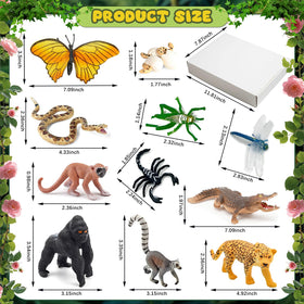 Pamonrueer rainforest insects for fine texture in dioramas.