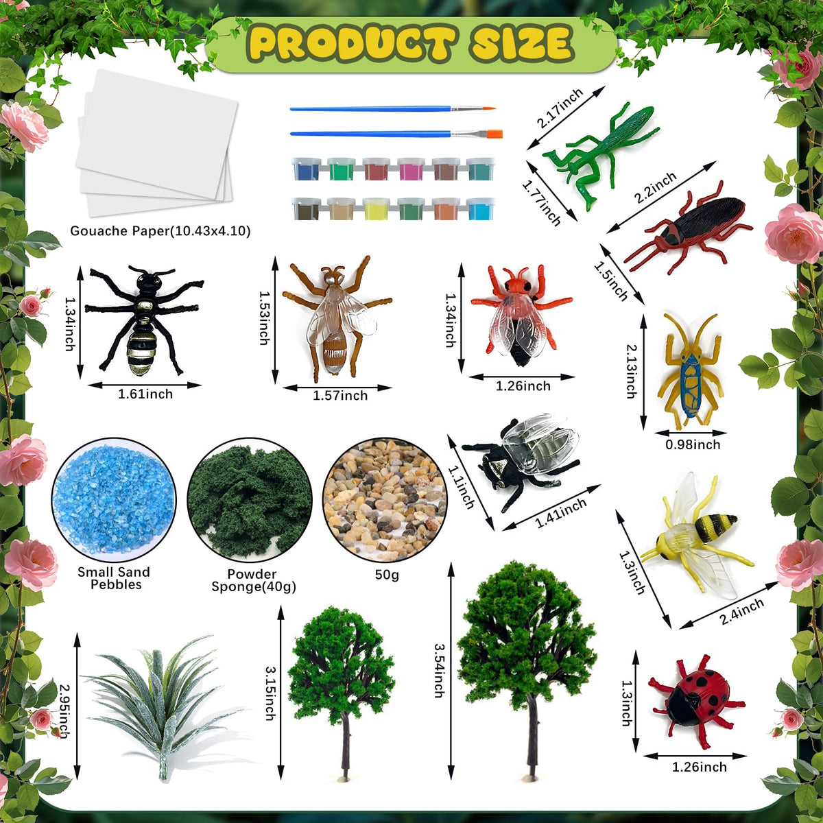 Pamonrueer pigments provide vibrant paints for custom dioramas.